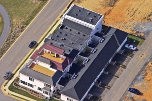 Preston Lake: Multiple roof types in one system.