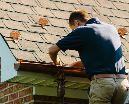 copper roofing gutters harrisonburg