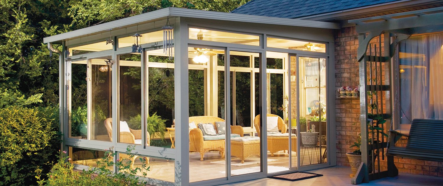 beautiful sunroom addition